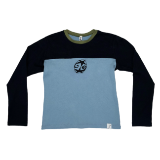 camiseta manga longa preta P/M
