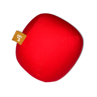 almofada pão de X vermelho